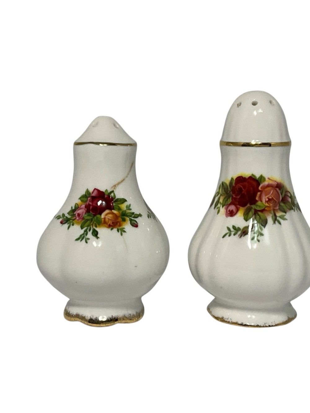 Royal Albert Old Country Roses Salt & Pepper Shakers